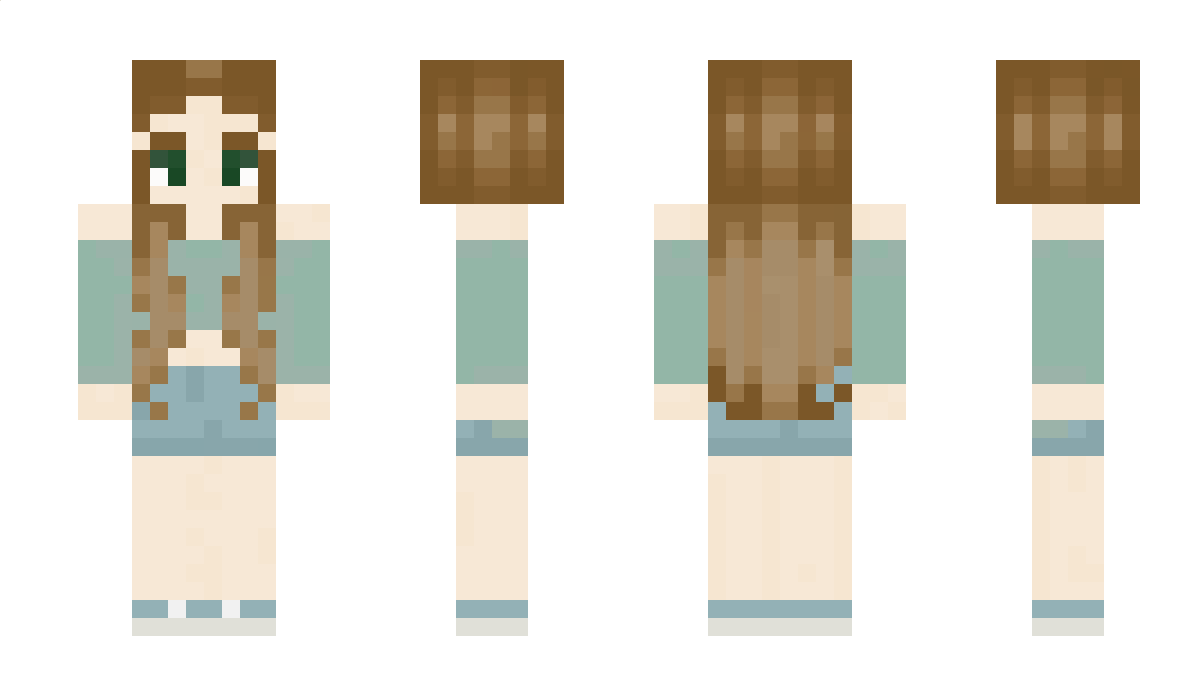 WaterAndFire Minecraft Skin