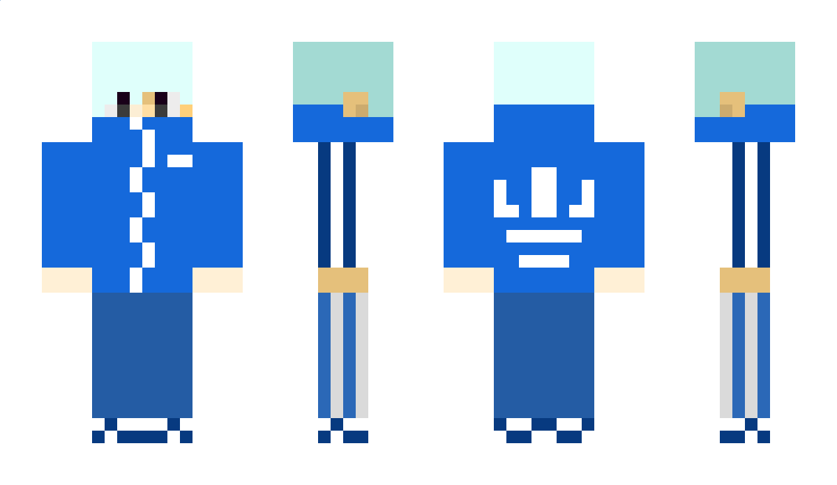 BLUEMASK Minecraft Skin