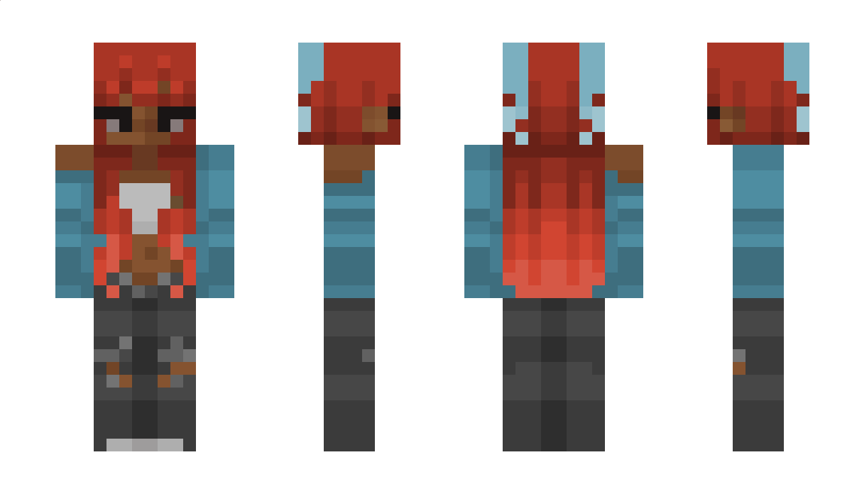 LuckyStarBlu Minecraft Skin