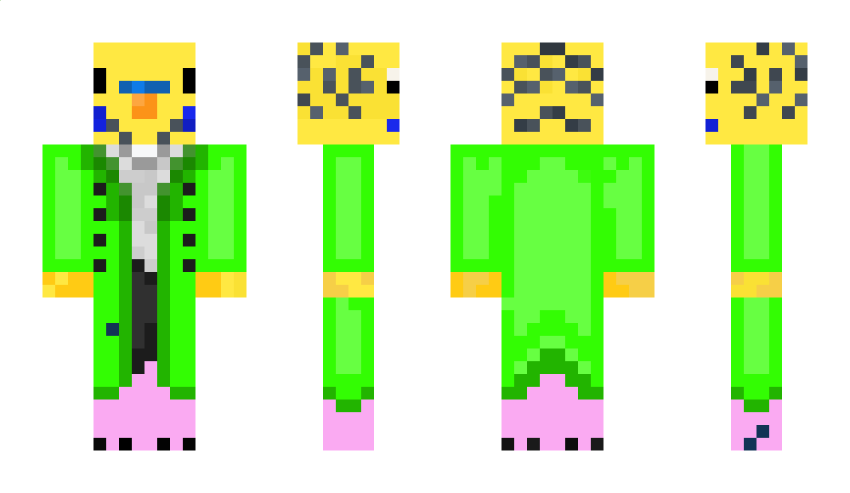 MrBudgerigar Minecraft Skin