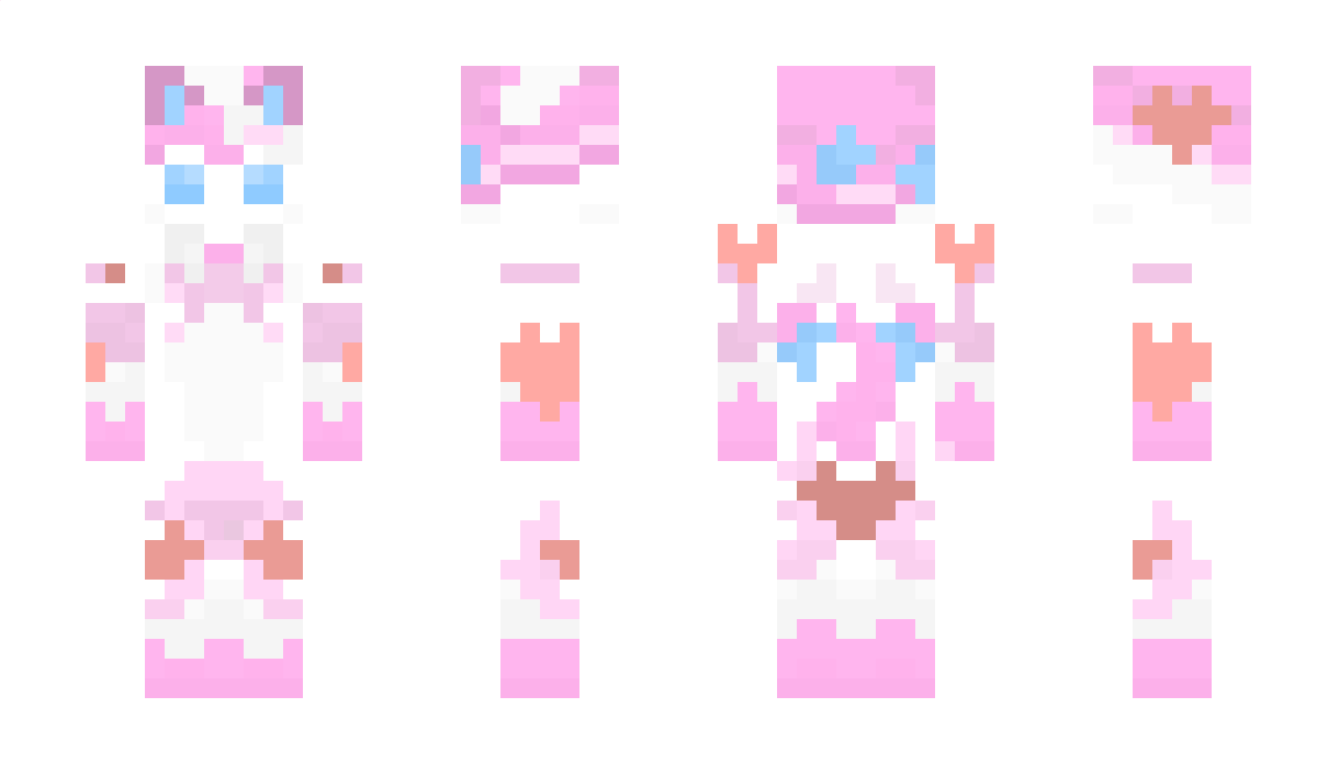 FluffiestSylveon Minecraft Skin