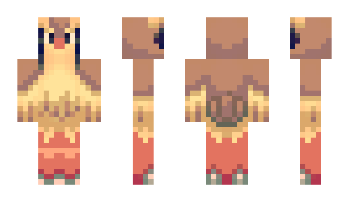 Pidgey Minecraft Skin