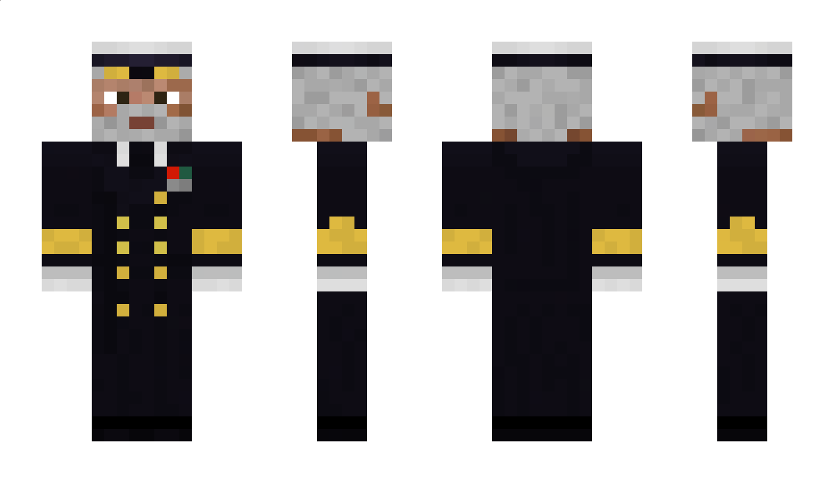 K_ptain Minecraft Skin