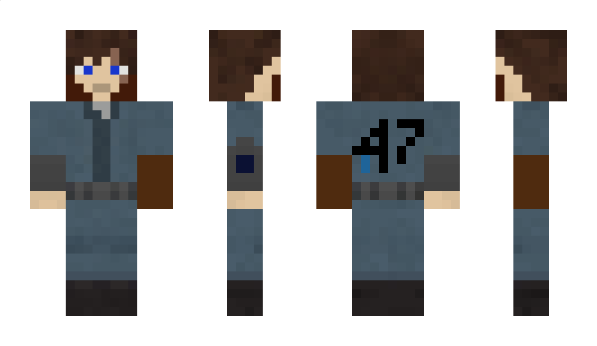 blured Minecraft Skin