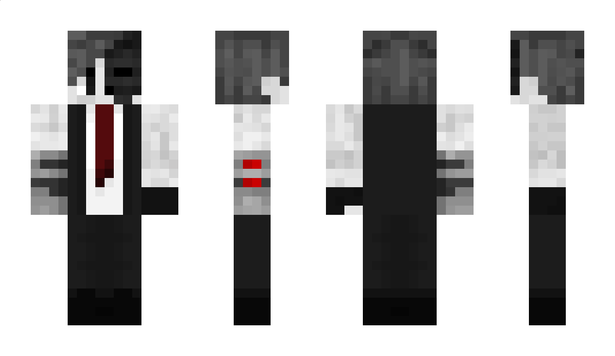 xWhite Minecraft Skin