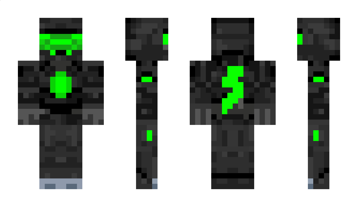 GreeneBolt Minecraft Skin