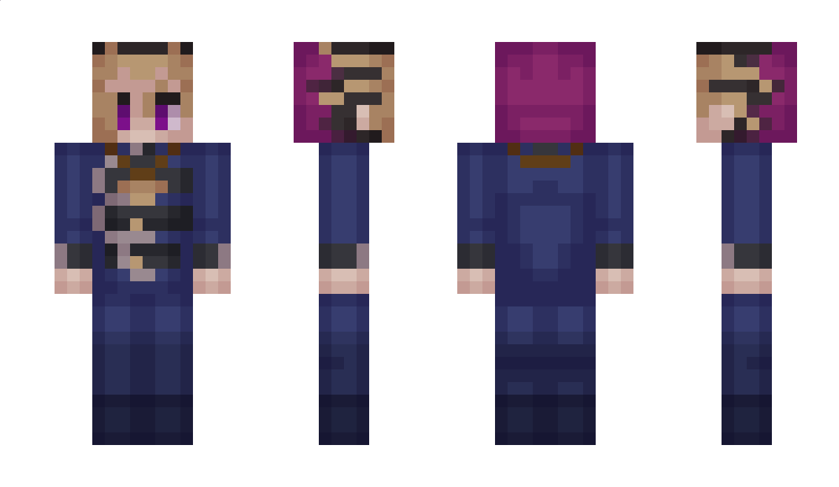 Verteidigt Minecraft Skin