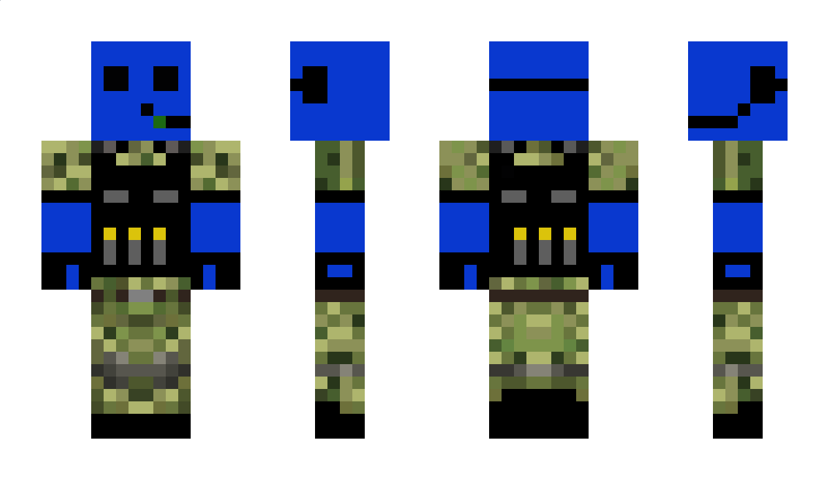 WaterGunner Minecraft Skin