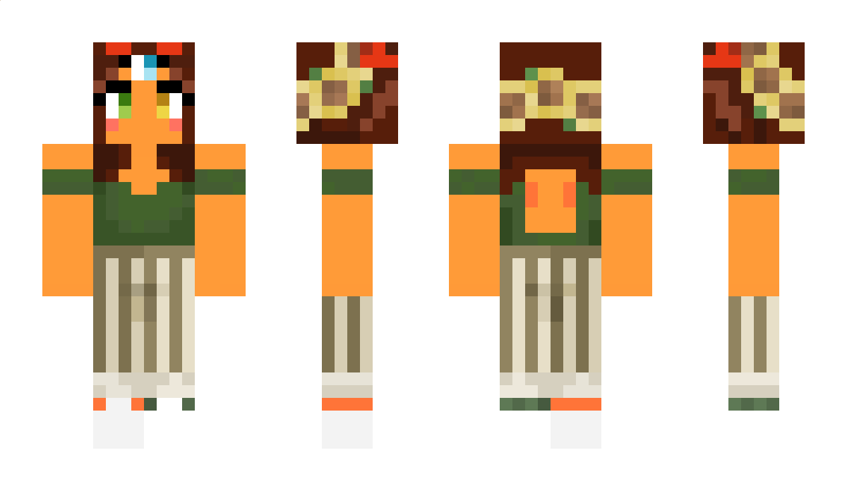 SunflowerCryptid Minecraft Skin