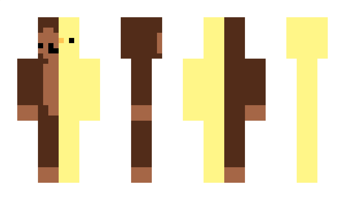 MonkeyEatingEgg Minecraft Skin