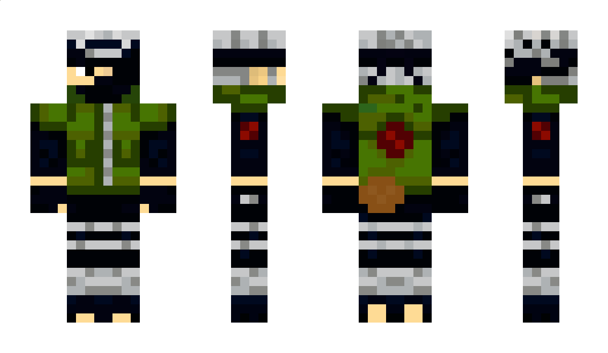 Hatake Minecraft Skin