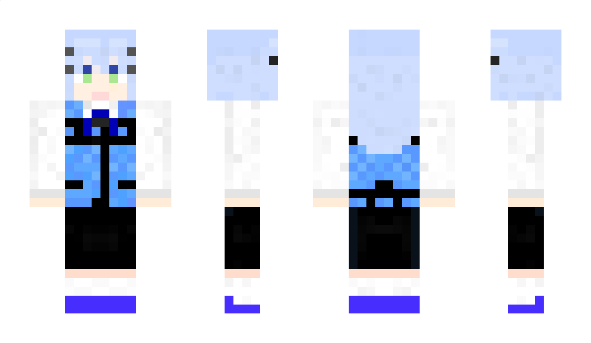 KafuuChino Minecraft Skin