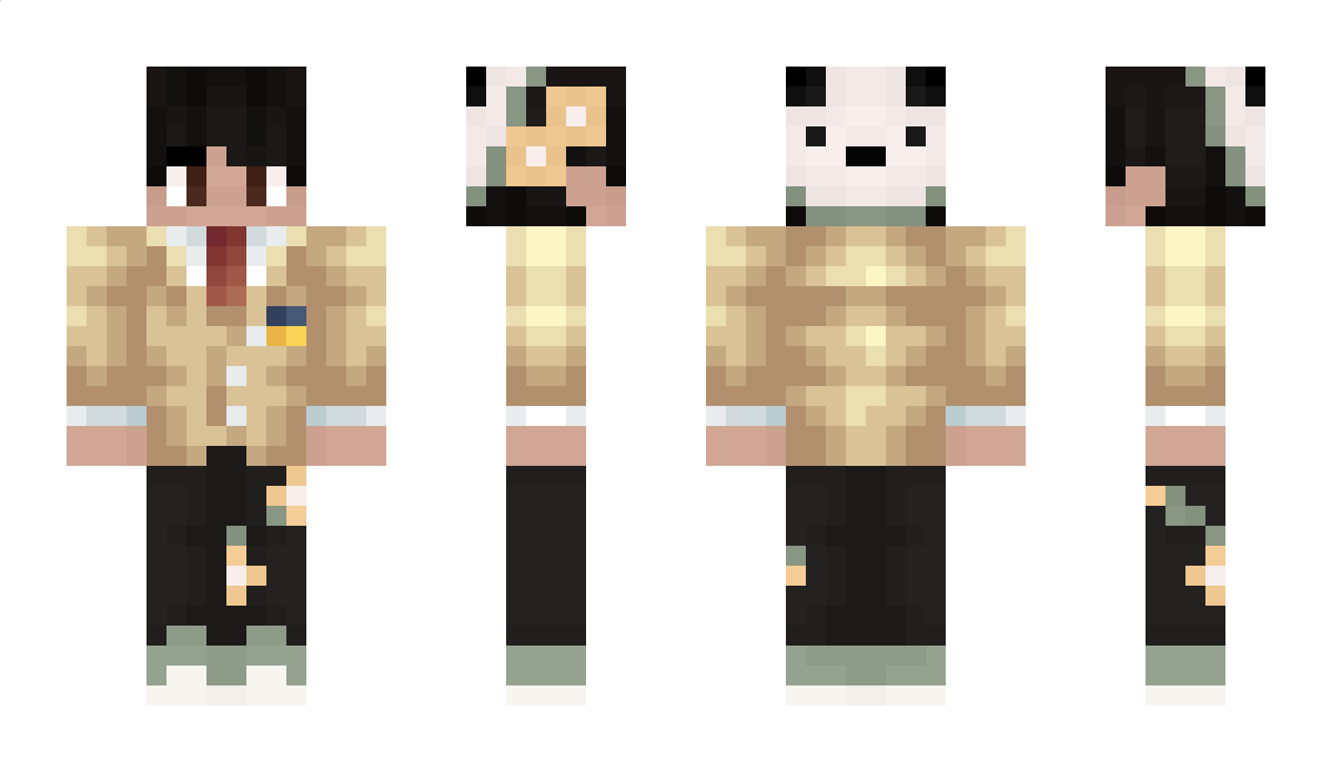 ParkerThePanda Minecraft Skin