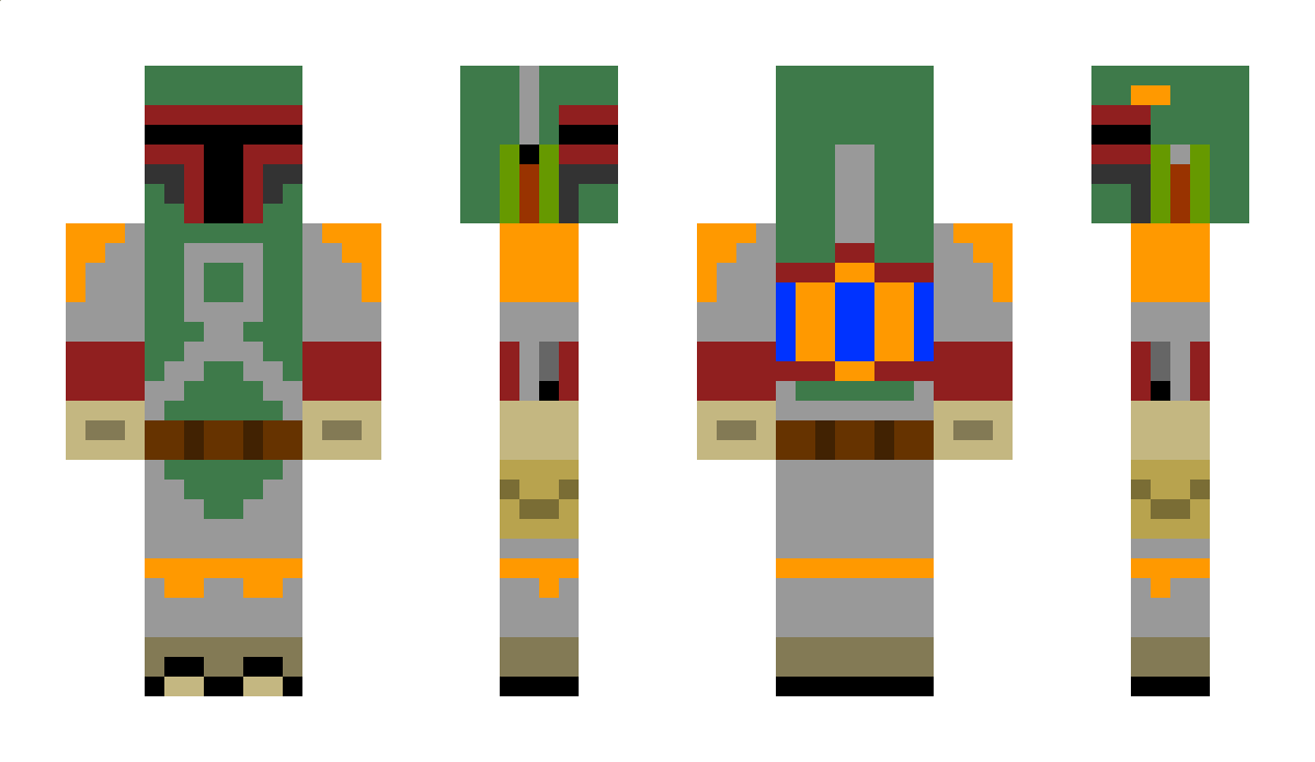 LeiaOrgana Minecraft Skin