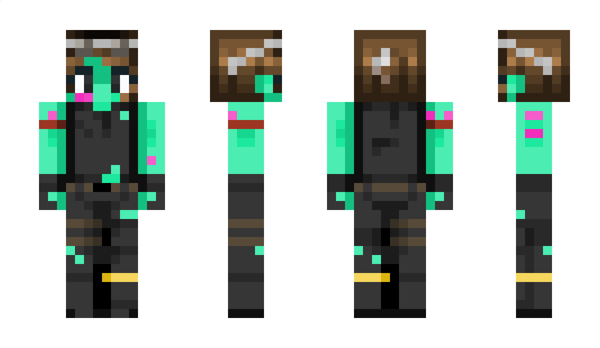 2chrome Minecraft Skin