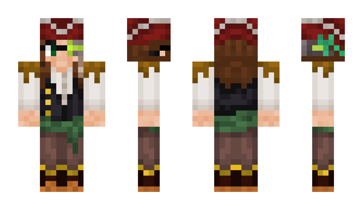 B14CK313 Minecraft Skin