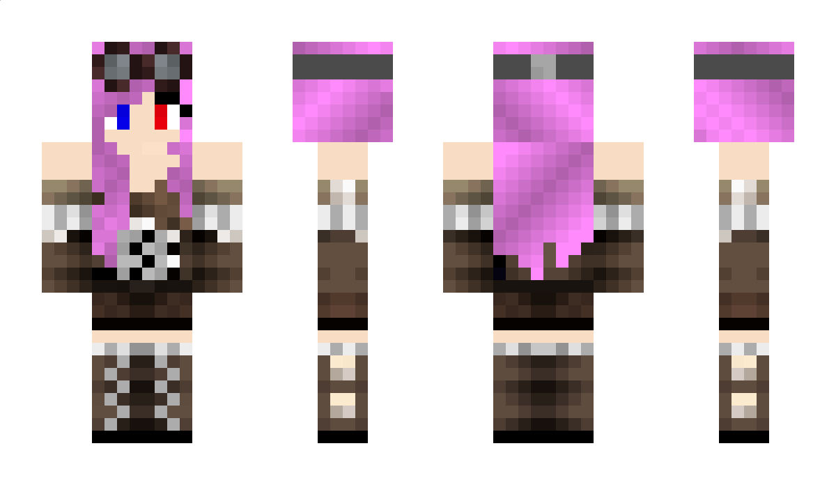 Bluefroggirl Minecraft Skin