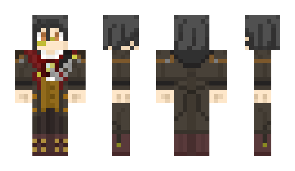 Shellin_Burgundy Minecraft Skin