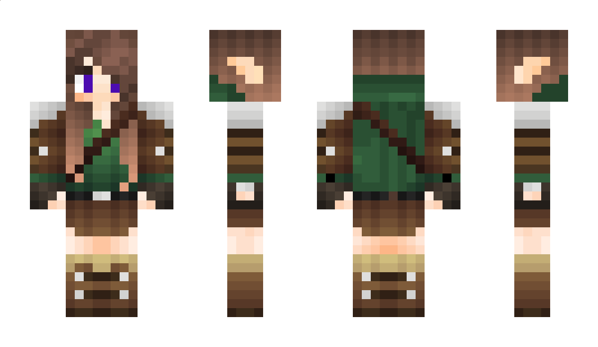 SparkleWarrior Minecraft Skin