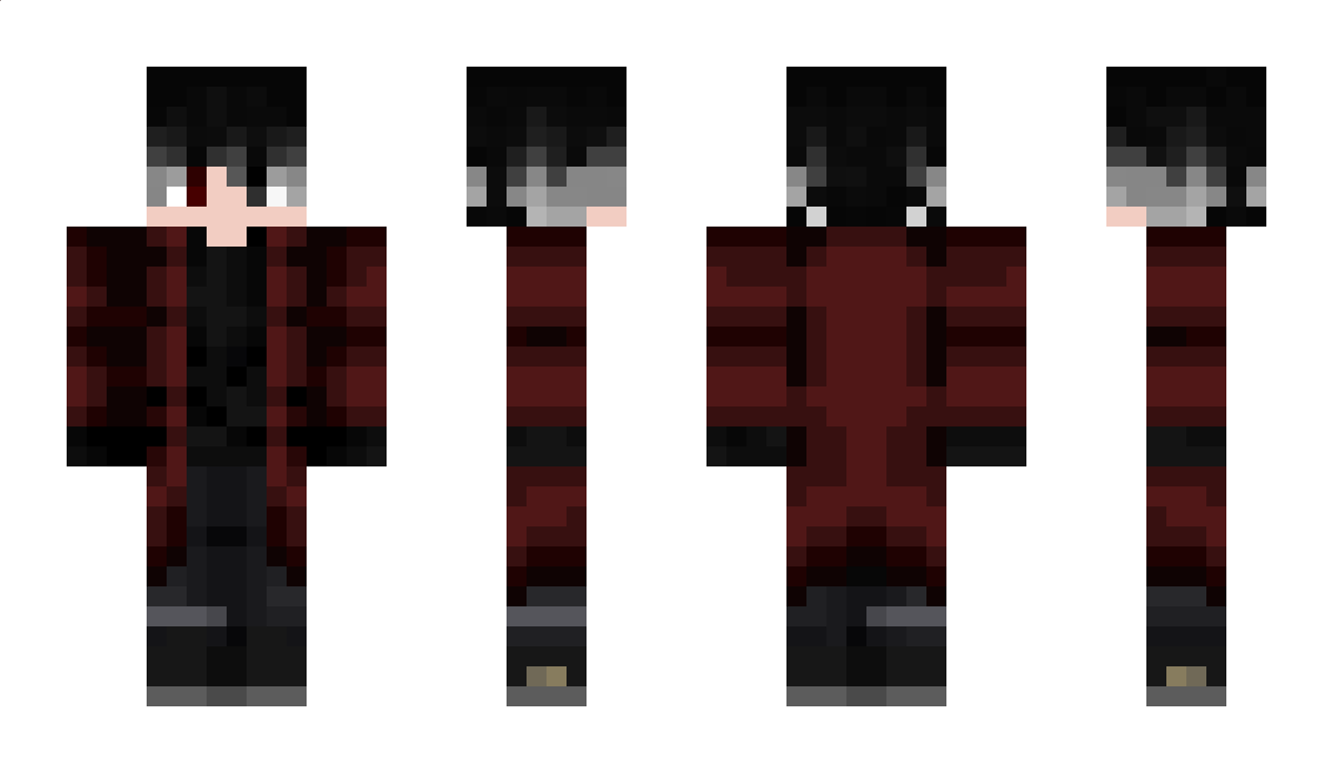 DarkYusei Minecraft Skin