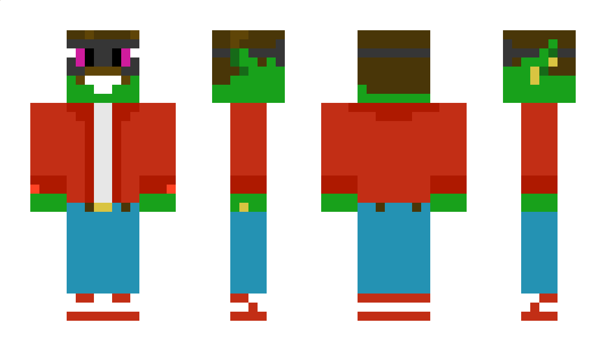 BillIsntReal Minecraft Skin