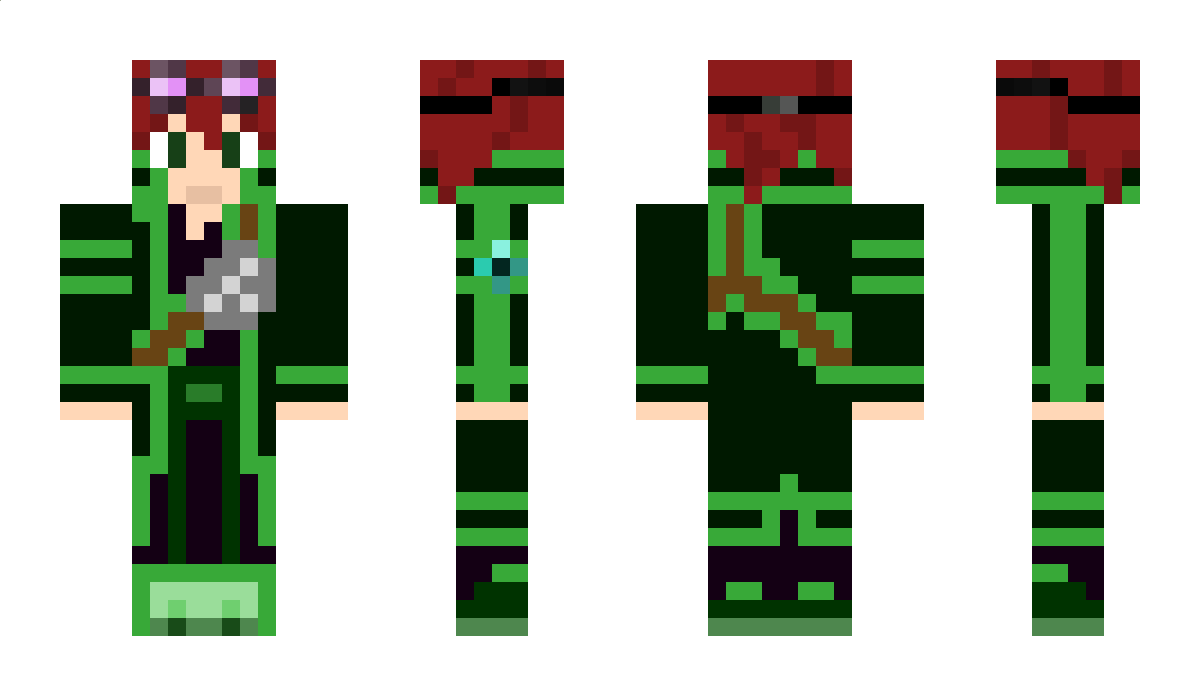 ViridianJack Minecraft Skin