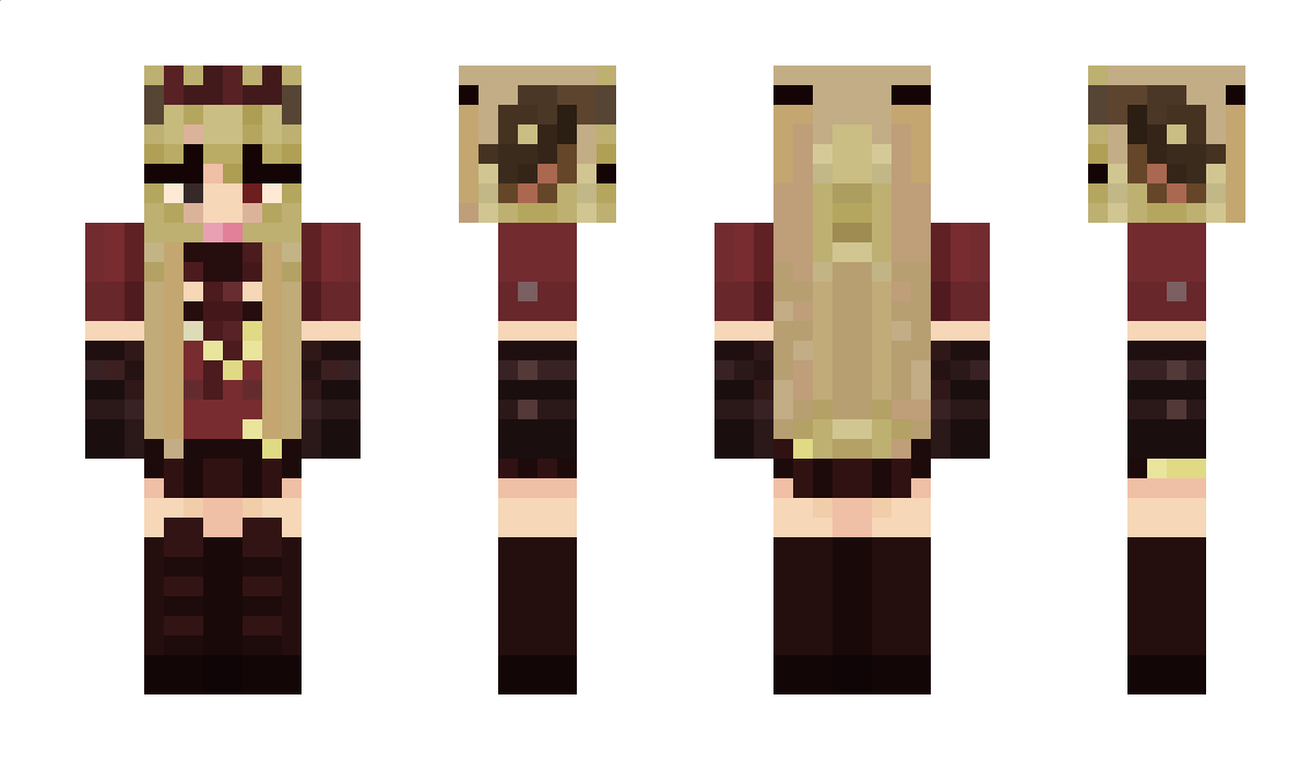 SleepingJupiter Minecraft Skin