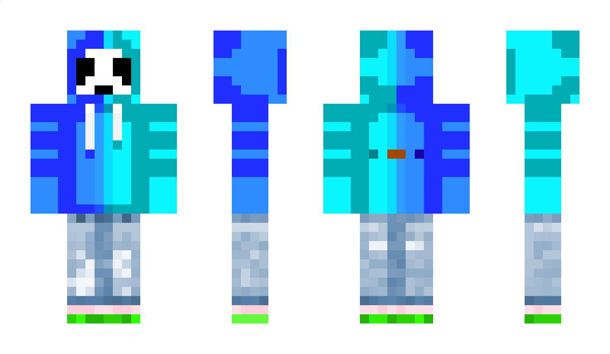 xGhostRiderPanda Minecraft Skin