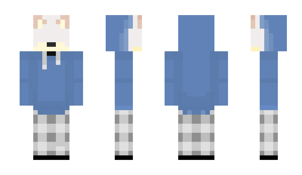 Kostke Minecraft Skin