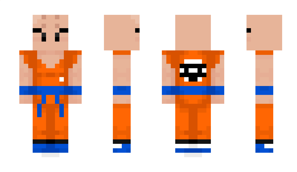 Krillin Minecraft Skin