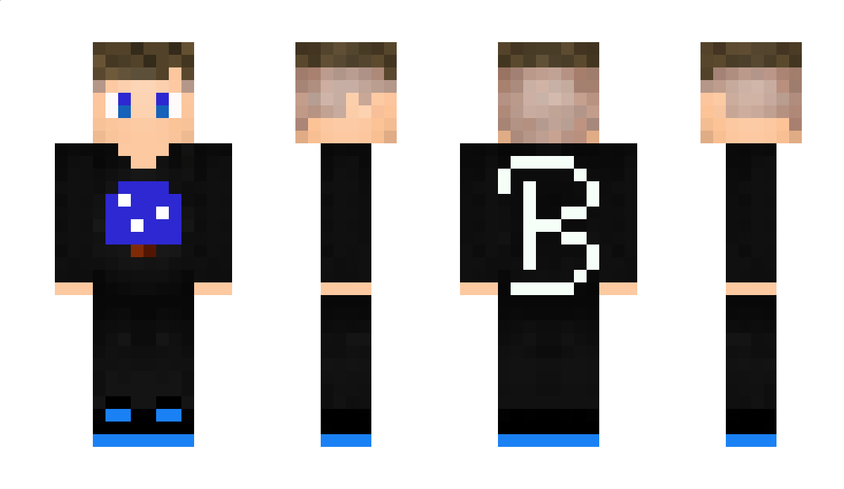 zBLACK__ Minecraft Skin