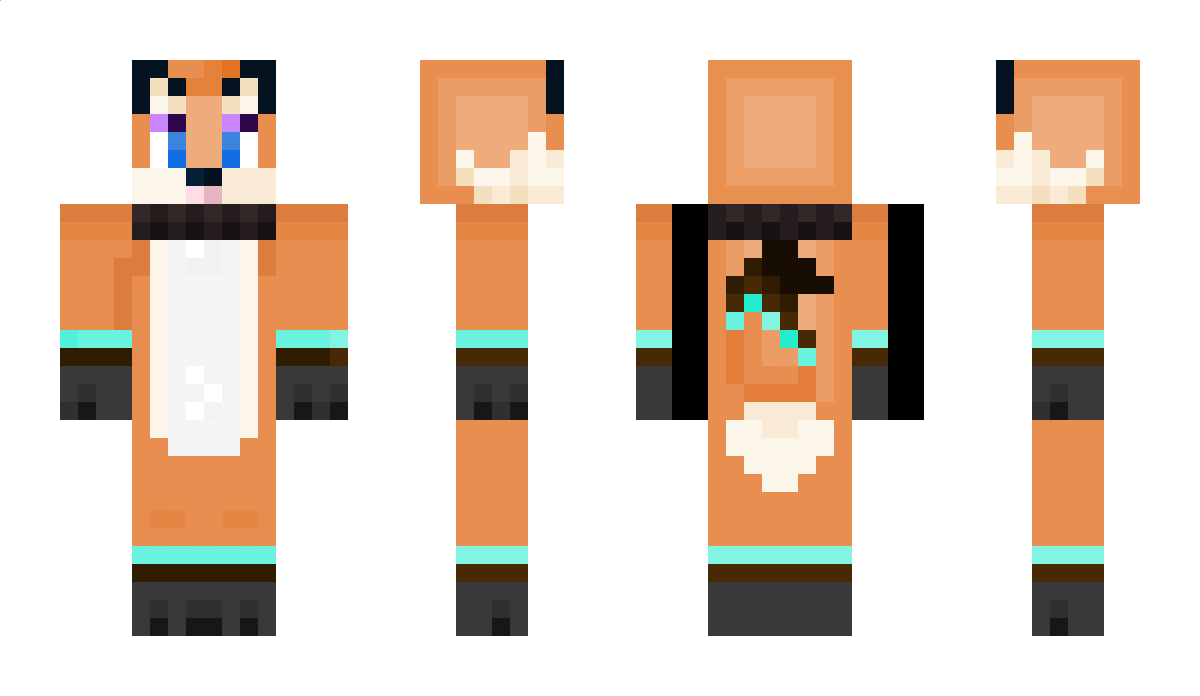 SleepyTimeFox Minecraft Skin