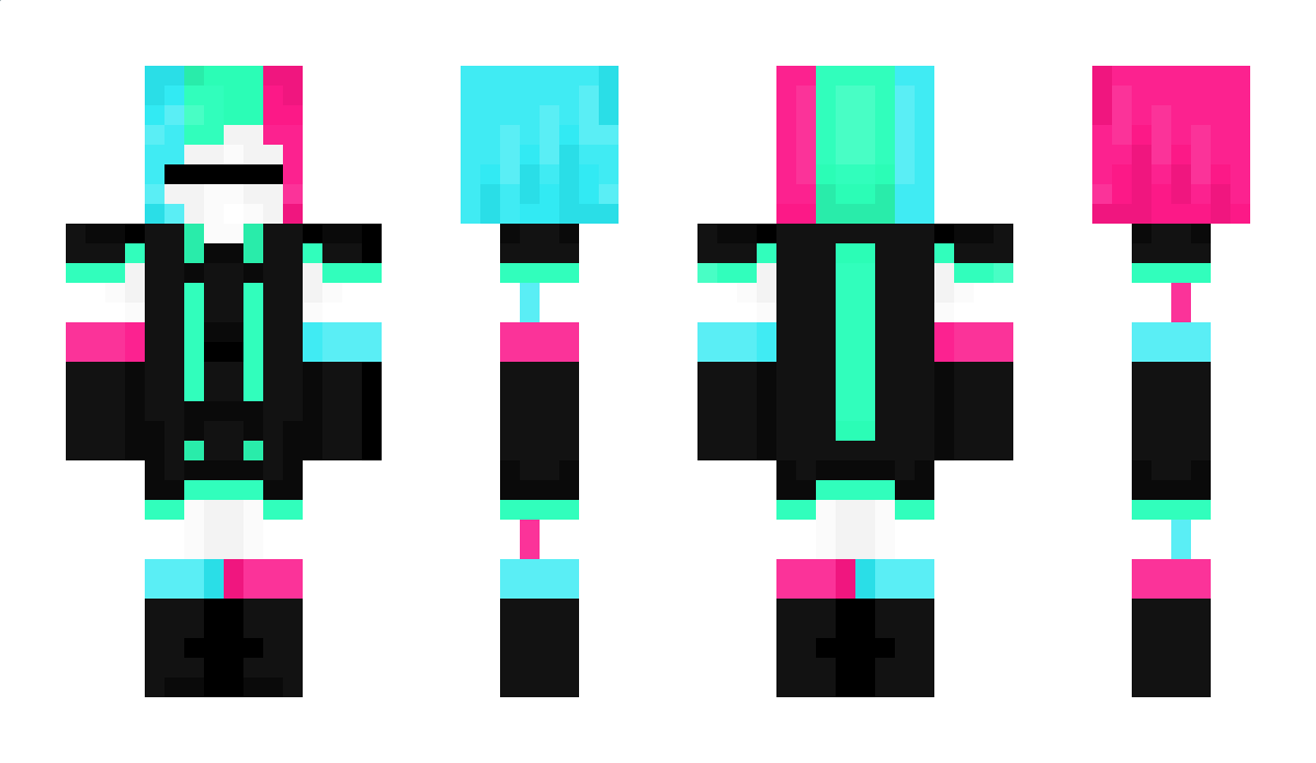 NeonMachine Minecraft Skin