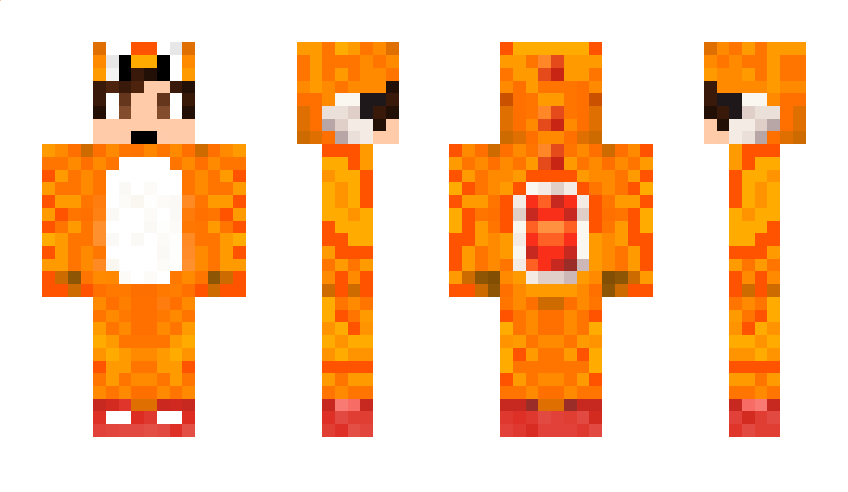 OrangeTheYoshi Minecraft Skin