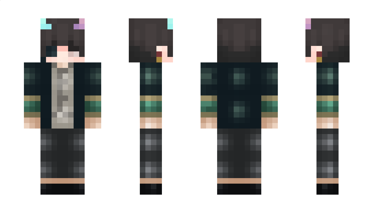 TamakiHash Minecraft Skin