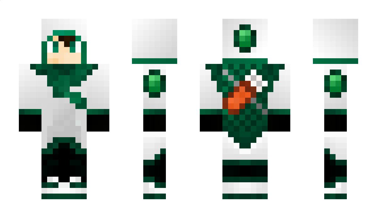 EccentricEmerald Minecraft Skin