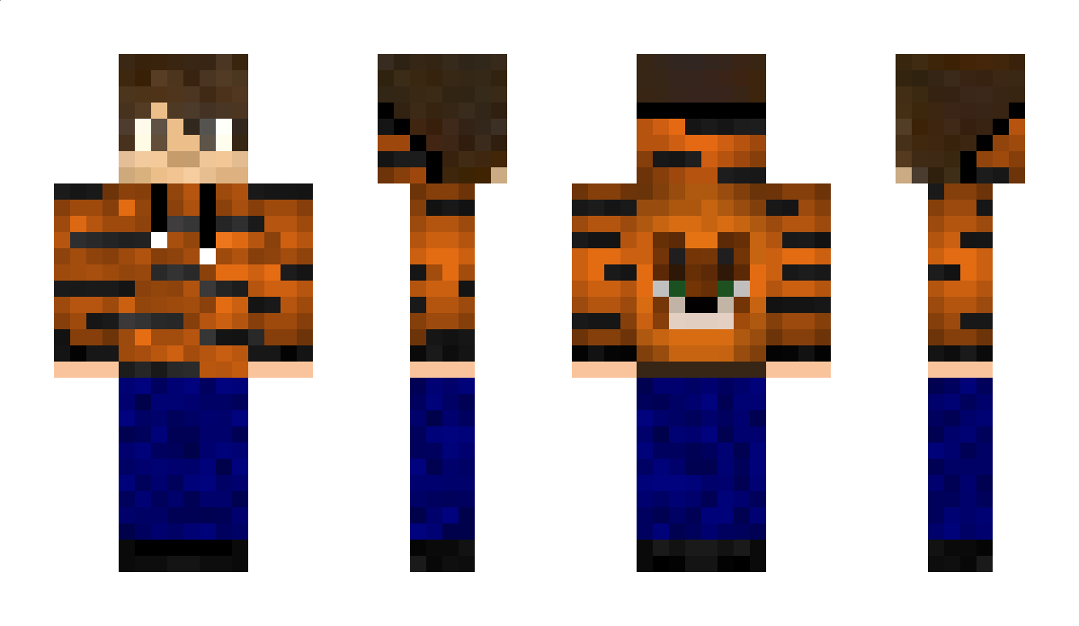 StripyTiger820 Minecraft Skin