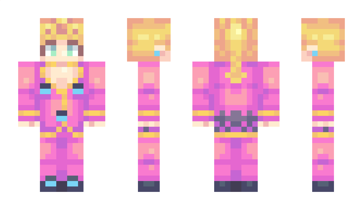 GiornoGiovanna Minecraft Skin