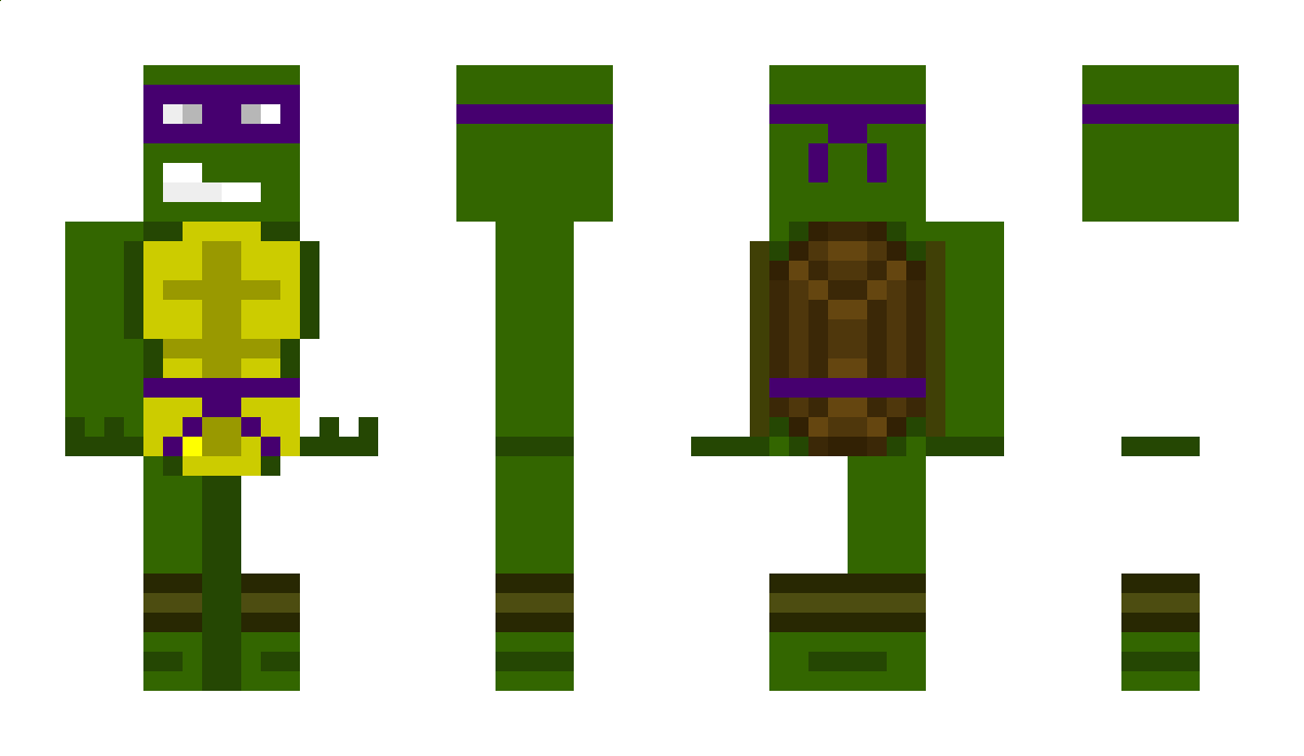 blou Minecraft Skin