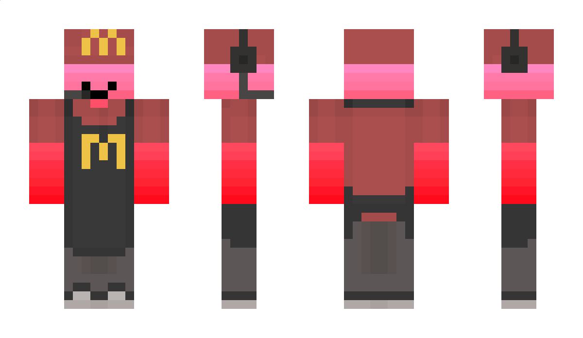 RRed Minecraft Skin