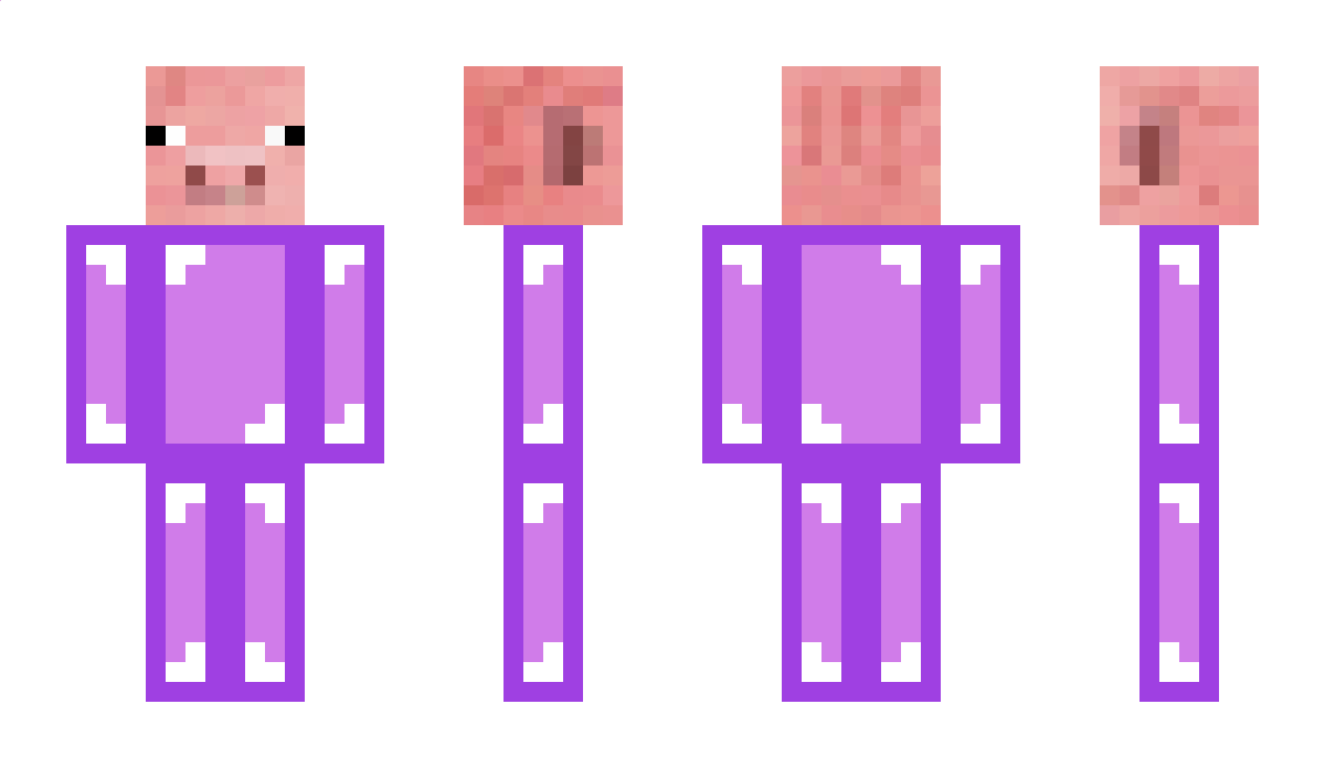 PurplePigg Minecraft Skin