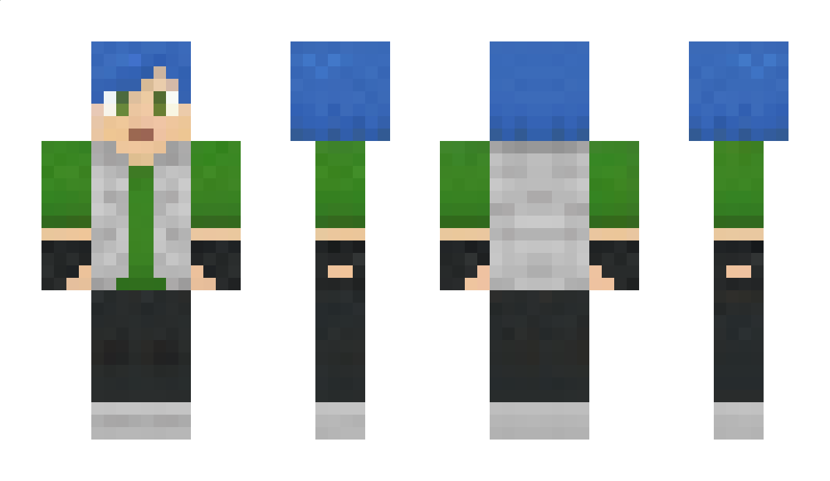 BlueDew12 Minecraft Skin