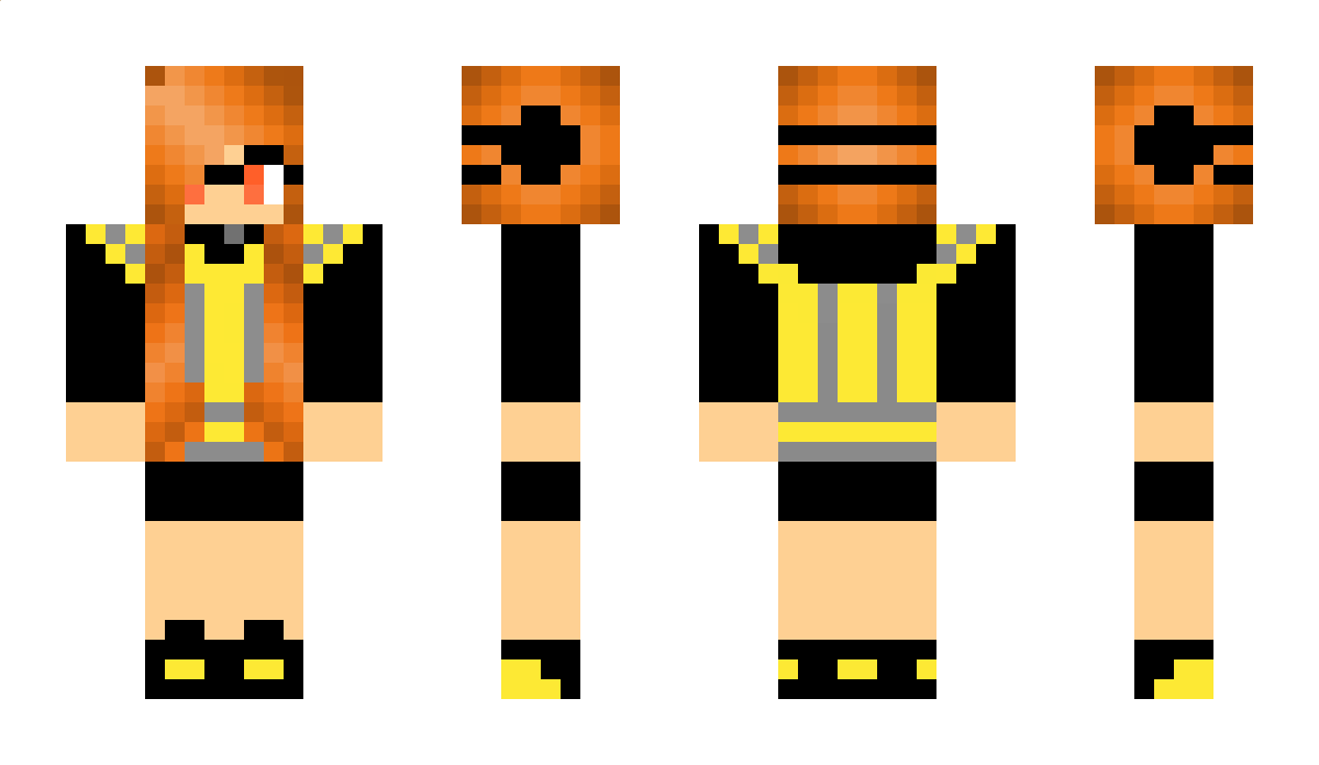 InklingPoppy Minecraft Skin