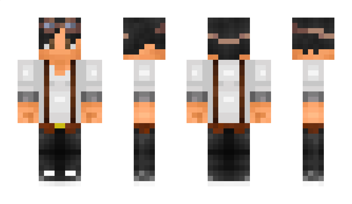 Fioletowy Minecraft Skin