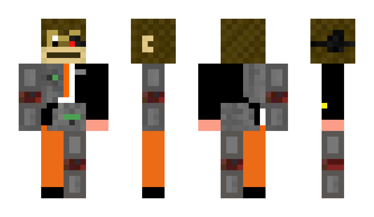 CyberMonkey Minecraft Skin