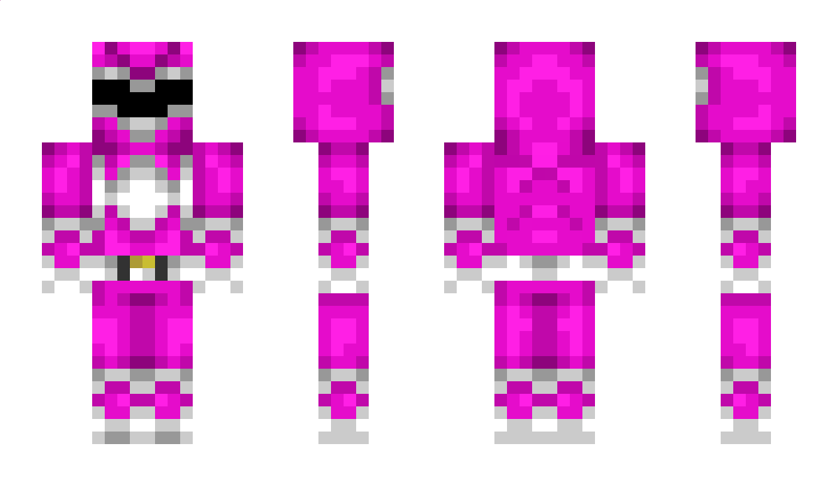 Power_Rangers Minecraft Skin