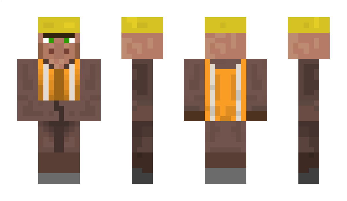 TryHardVillager Minecraft Skin