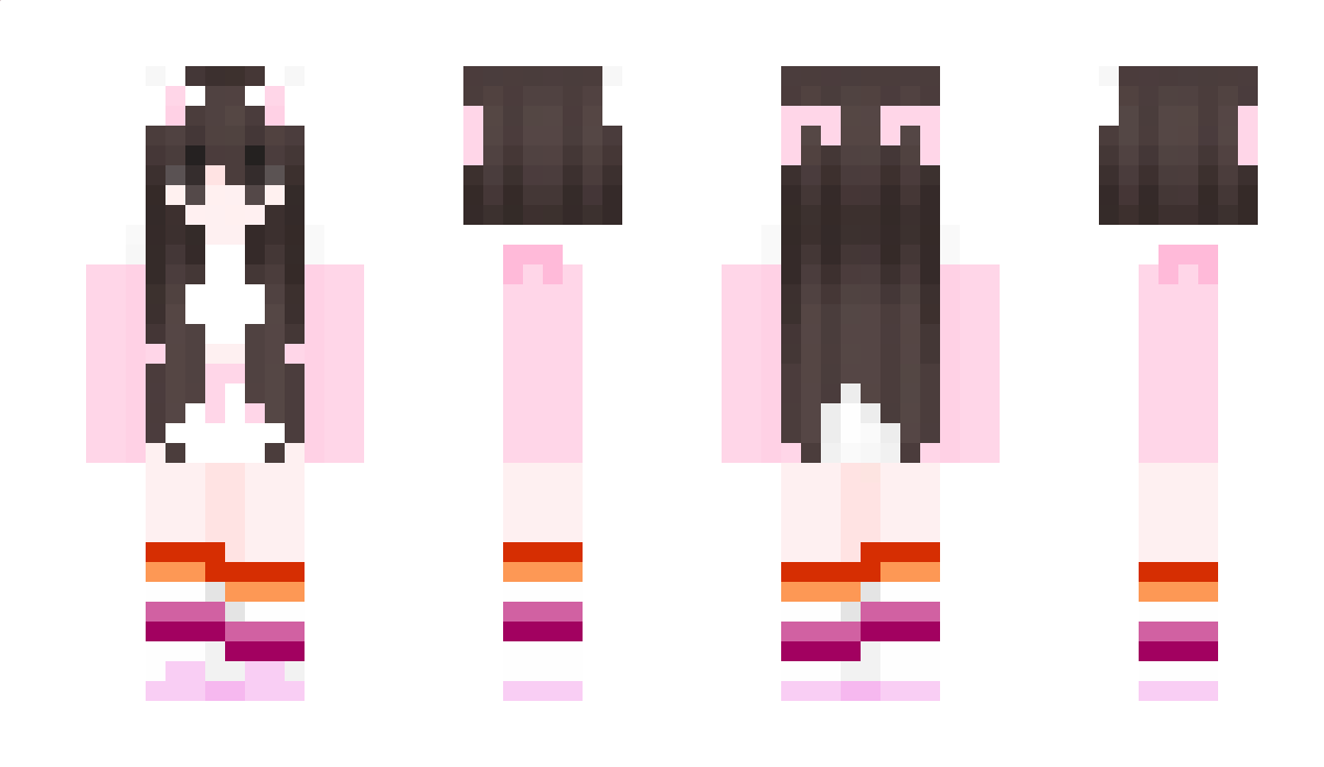 lesbianneko Minecraft Skin