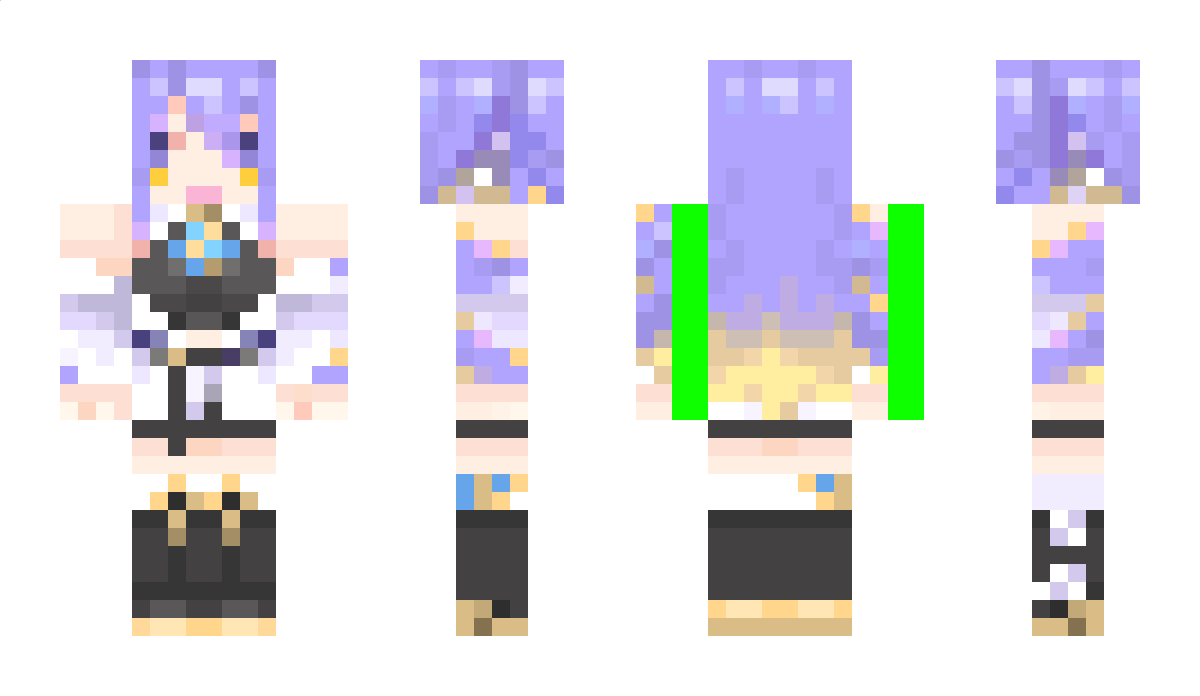 MoonaHoshinova Minecraft Skin