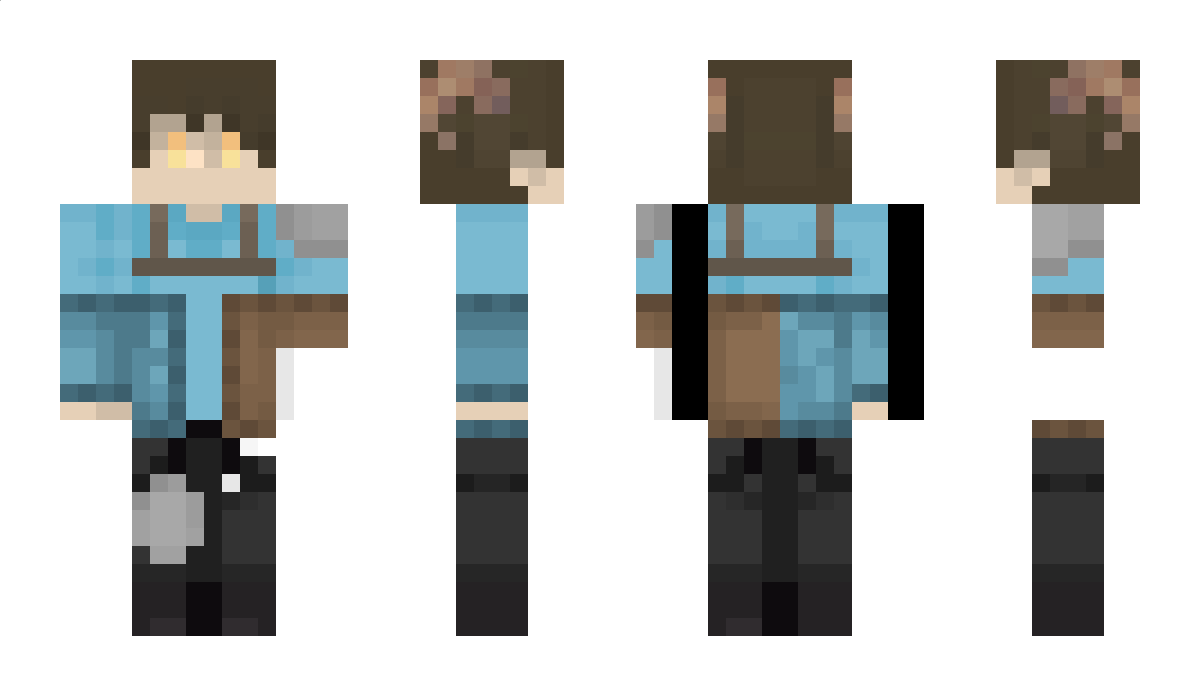 ItsLonelyBlue Minecraft Skin